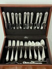 Vintage 1847 Rogers Bros Silver Plate Flatware 100 Piece Lot Ancestral W  Box