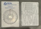 Sama   Etani Concise Reference Tables And Circular Slide Rule 1968 Vtg
