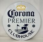 Corona Premier Clubhouse 21    Metal Tin Tacker Sign - New