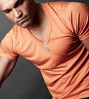 Mens Kres Technical Merino V-neck Baselayer Cycling T-shirt Short Sleeve