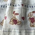 Daisy Kingdom 2 Part Pinafore Dress Long Sleeve Lace Friends Heart Bunny 94 Read