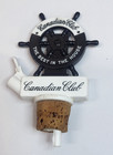 Vintage Canadian Club Whisky   Whiskey Spout Pourer - Bottle Stopper - Excellent