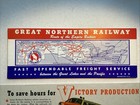 Lot Of 3  Great Northern Railway Ink Blotters 8x3 Inches To 9x4 Inches