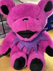12  Fuchsia Jointed Grateful Dead Plush Bear 1990 Liquid Blue Rare Used 