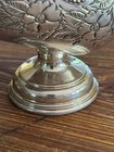 Vtg William Adams Uk Hand Chased Silver Plated Sugar Scuttle W  Original Scoop