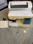 Husqvarna Viking Sewing Machine Emerald 183 W case   Sell As It Is  Works  read 