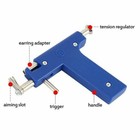 Professional Diy Ear Piercing Gun Body Nose Navel Tool Kit Jewelry With 98 Studs
