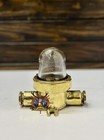 Salvaged Ship Brass Authentic Bulkhead Light For Wall Or Ceiling Mount Decor