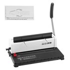 Kffkff Manual Coil Spiral Binding Machine  Book Binding Spines  Manual Book Make