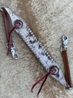 Hair On Cowhide Leather Western Horse Size Wither Strap Free Shipping