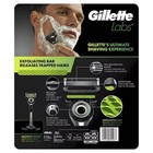 Gillette Labs - 8  5-blade Razor Cartridges   Razor Handle   Stand