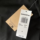 Nwt Quiksilver All Time Rash Guard Men Medium Swim Black  Long Sleeve Upf 50 M