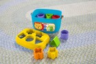 Fisher-price Baby s First Blocks 10 Shapes For Sorting  fjb16  Nib Fast Shipping