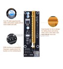 Pci-e Express 1x To 16x Extender Riser Board Card Usb 3 0 Adapter Power Cable