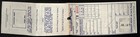 Baltimore   Ohio Railroad 1958 Ticket Receipt   Diesel Electric Bloomquist 