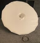 48 Inch Octagon Parabolic Diffused Umbrella With Mono-light Attachment Cone