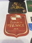 Lot Of 10 Different Foreign International Beer Coasters Some Vintage Lot B