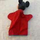 Vintage 1960s Mickey Mouse Hand Puppet Walt Disney Productions Japan Rubber Head