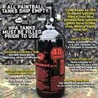 Clearance Maddog 48 3000 Aluminum Compressed Air Paintball Tank   Hydro 2024