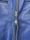 True Vintage 70s Brimaco Cafe Racer Leather Motorcycle Jacket Lightning Zips