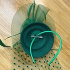 Headband Feather Kentucky Derby Wedding Hat Church Dressy Cocktail Fascinator