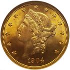 Ms65 1904  20 Liberty Head Gold Double Eagle Coin Ngc Pm0011