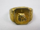 Circa 1935 Usmc Devil Dogs Wwi Aviation Movie Premium Ring Quaker Oats