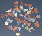 Stave Teaser Wooden Jigsaw Puzzle  jonah   The Whale  45 Pieces
