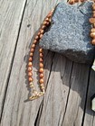 Lee Sands Seahorse Pendant And Necklace Mosaic Inlay Mother Of Pearl   Abalone 
