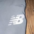 New Balance Men   s Gray Jogger Pants L Tapered Elastic Waist Drawstring