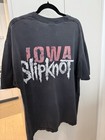 Vintage Slipknot Iowa Tee Faded Xl 2001 Y2k 