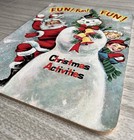 Vintage Christmas Coloring Activity Book Whitman Fun  Fun  Fun  1950s As-is