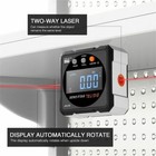 2 In 1 Laser Angle Gauge Level Box With Magnetic Base Digital Angle Finder 1pc