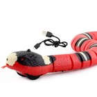 Us 1 Pack Usb Charging Smart Sensing Snake Electron Interactive Cat Dog Toys