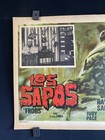 1972-frogs- Ray Milland sam Elliott  Sci-fi - Authentic Mexican Lobby Card Art