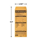 Key Drop Envelopes 500 Ct   Auto Repair Night 500 Count  Yellow