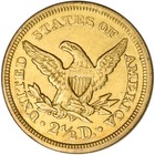Us Gold  2 50 Liberty Head Quarter Eagle - Xf - Random Date