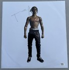 Travis Scott Signed Autographed 12x12 Rodeo Disc Vinyl Cover Insert Psa dna Loa