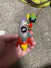 Looney Tunes Marvin The Martian Rocket Christmas Ornament Matrix 1998 Vtg