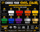 Custom Graffiti Name Decal Personalized Vinyl Sticker Car Laptop Wall Window