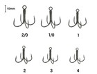 Ryugi Japan Pierce Quad Hook Spin Eye Hook Choose Size  From Japan