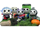 Furrybones Halloween Squad     Full 5-piece Collector   s Set