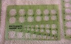 4  Stencil Template   Berol Rapidesign R-77   R-140   R-970   57 Bolts Master  