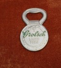 Vtg Grolsch Lager Beer Imported From Holland Double Sided Bottle Opener Metal