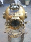 Antique Scuba Sca Divers Diving Helmet Us Navy Mark V Deep Sea Marine Diver Gift