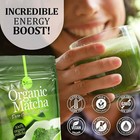 4oz Organic Matcha Powder-energy Boost    Focus   Antioxidants   Pure Green Tea