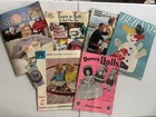 Lot Of 6 Vintage Knitting Magazines Bernat Fair Knit Leisure Arts Needles