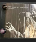Bob Marley My Music Go On Forever Vintage Poster Original 24x35 Rare Preowned 