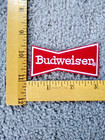1  Budweiser Beer  Iron On Patch     Free Shipping