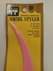 Vintage Styling Comb  Unbreakable Swirl Styler  Tip Top Brand  Unique Old Item  
